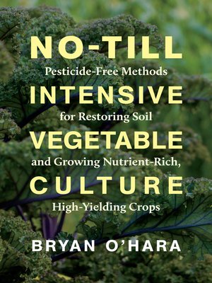 cover image of No-Till Intensive Vegetable Culture